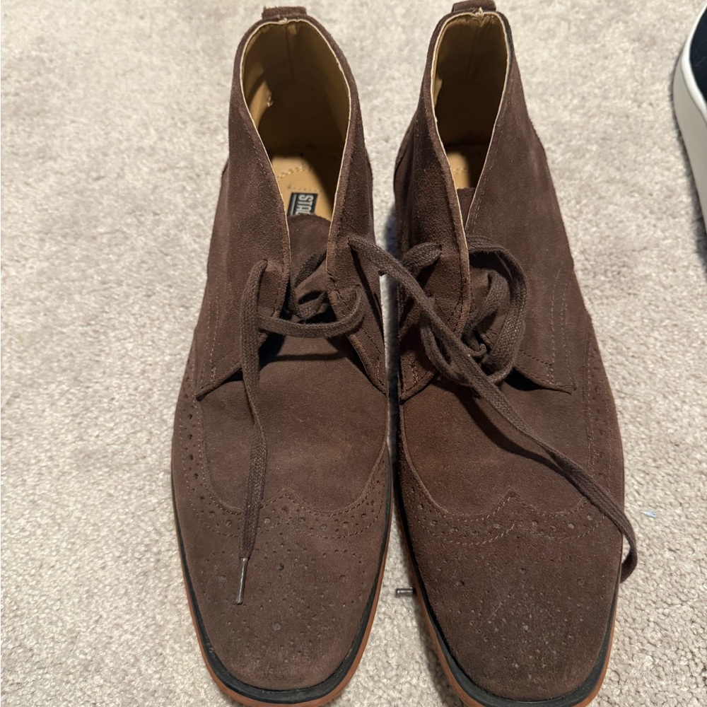 Steve Madden Dark Brown Chukka Boots